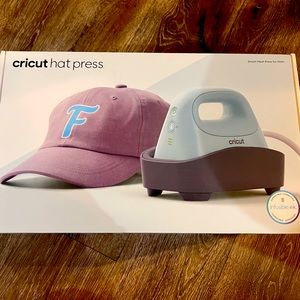 🤩Cricut Hat Press Heat Transfer machine